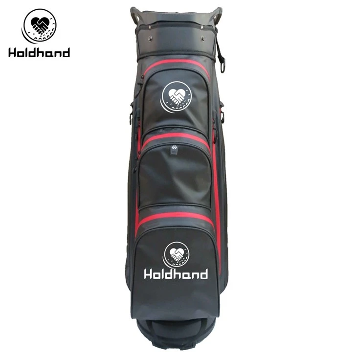Lightweight Golf Carrier Offering 15-tier Club Management, Specialized Putter Holder, Multi-functio