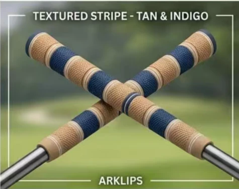 Premium gúmmí golfgrip – venjuleg stærð og þægindi