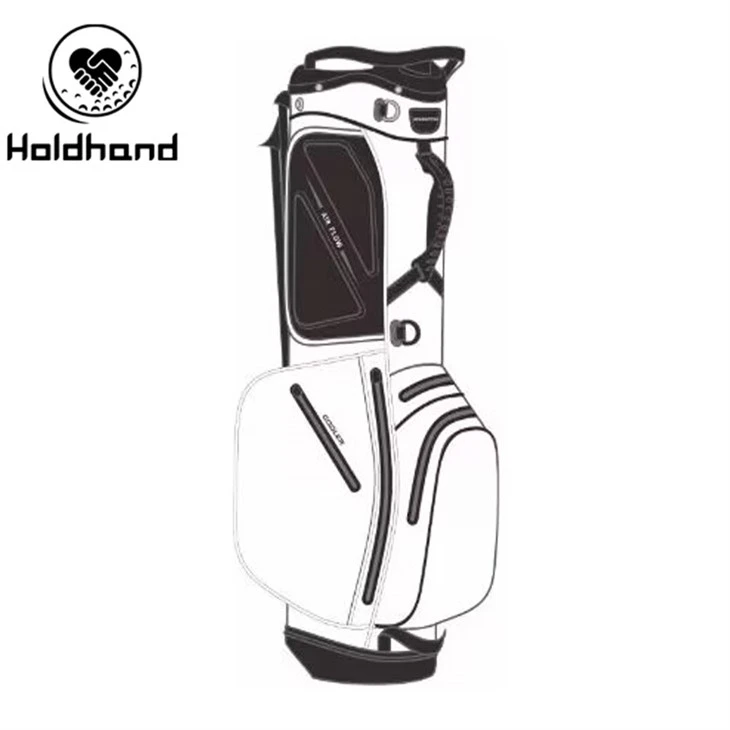 Veðurheldur Premium Golf Stand Bag - fullkomin vörn