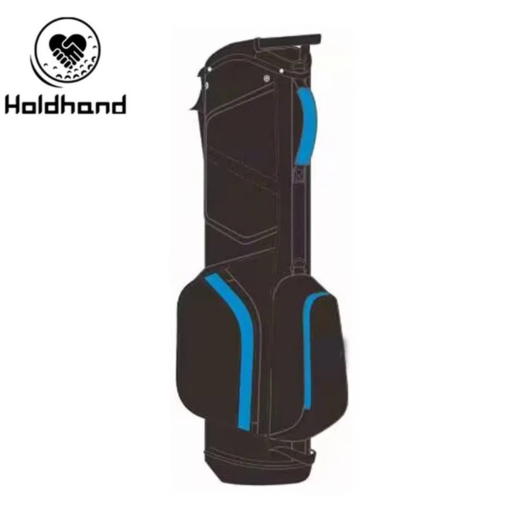 Wholesale Durable Pu Leather Design Custom Golf Bags Golf Stand Bags From Factory