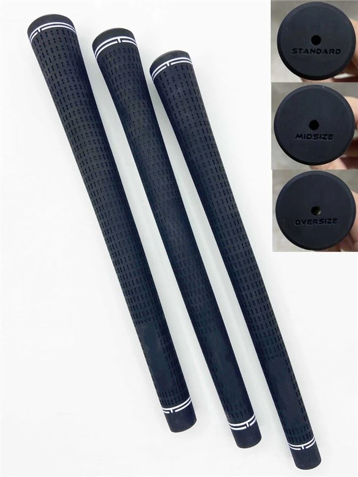 Hot Sales Ladies Black 0.56 Core Size Natural Rubber Lady Golf Grip