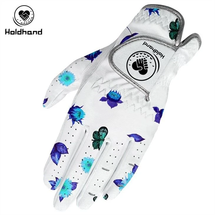 Soft Touching Durable And Softness Hot Sale Anti-Slip High Quality PU Leather Golf Gloves OEM